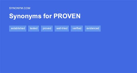 another phrase for proven ability.
